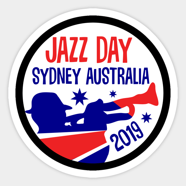 International Jazz Day 2019 Australia Sticker by jazzworldquest